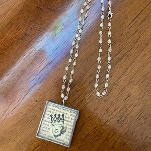 Marilyn Monroe beaded necklace